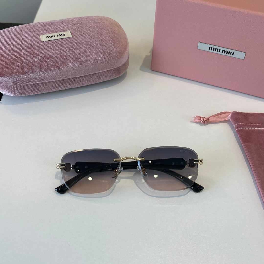 Miu Miu Fashion Silver Lens Sunglasses for Men & Women - 416220 - detail image 4