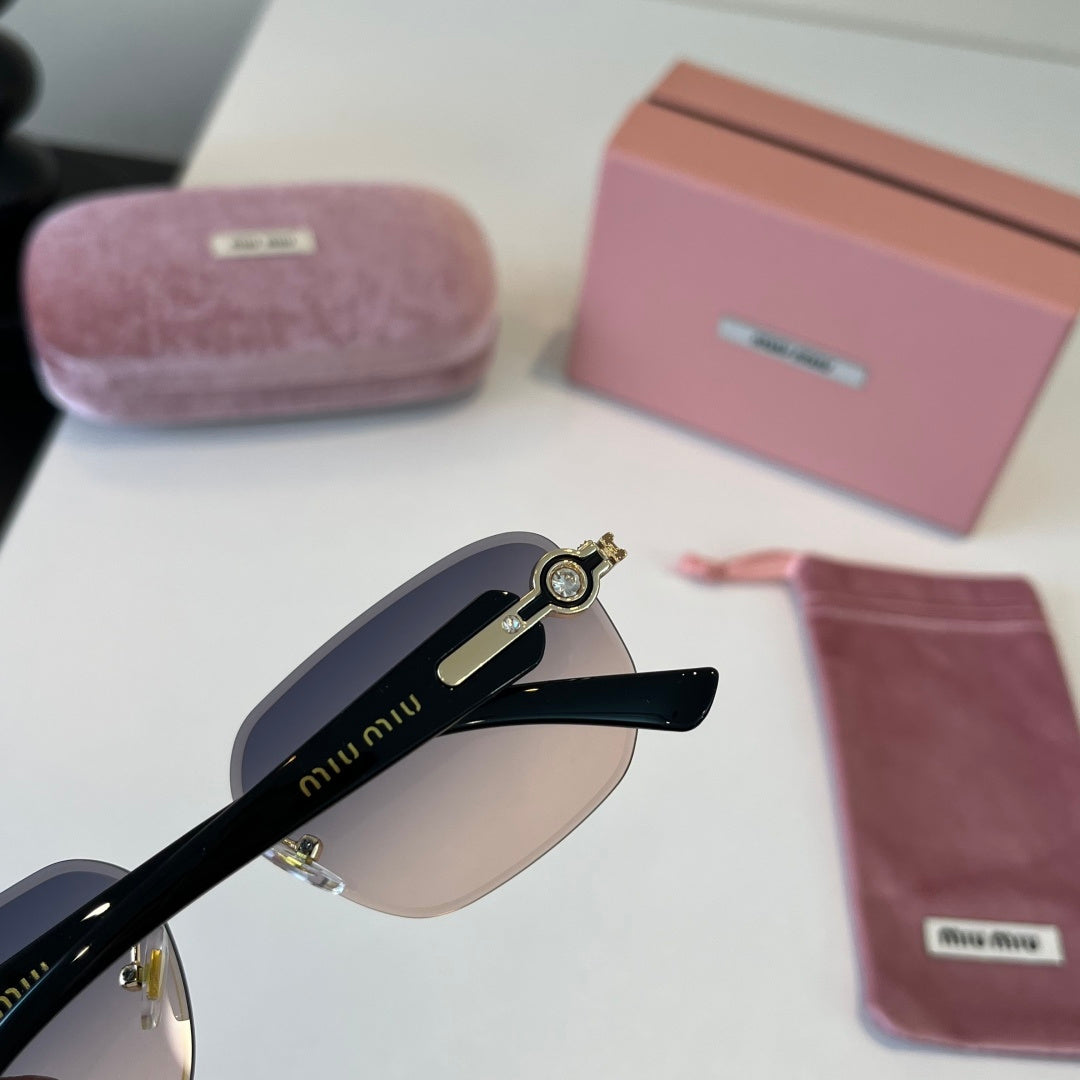 Miu Miu Fashion Silver Lens Sunglasses for Men & Women - 416220 - detail image 7
