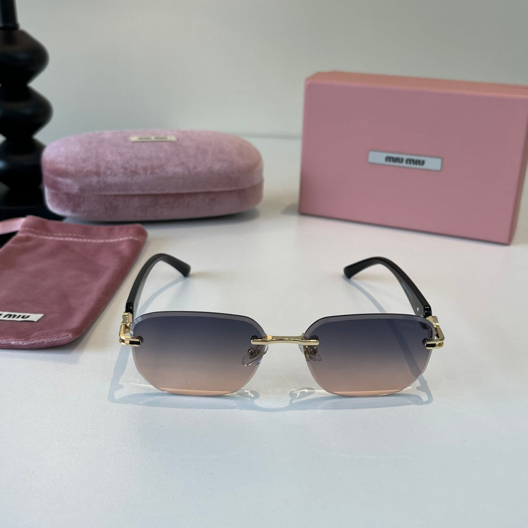 Miu Miu Fashion Silver Lens Sunglasses for Men & Women - 382974 - detail image 2
