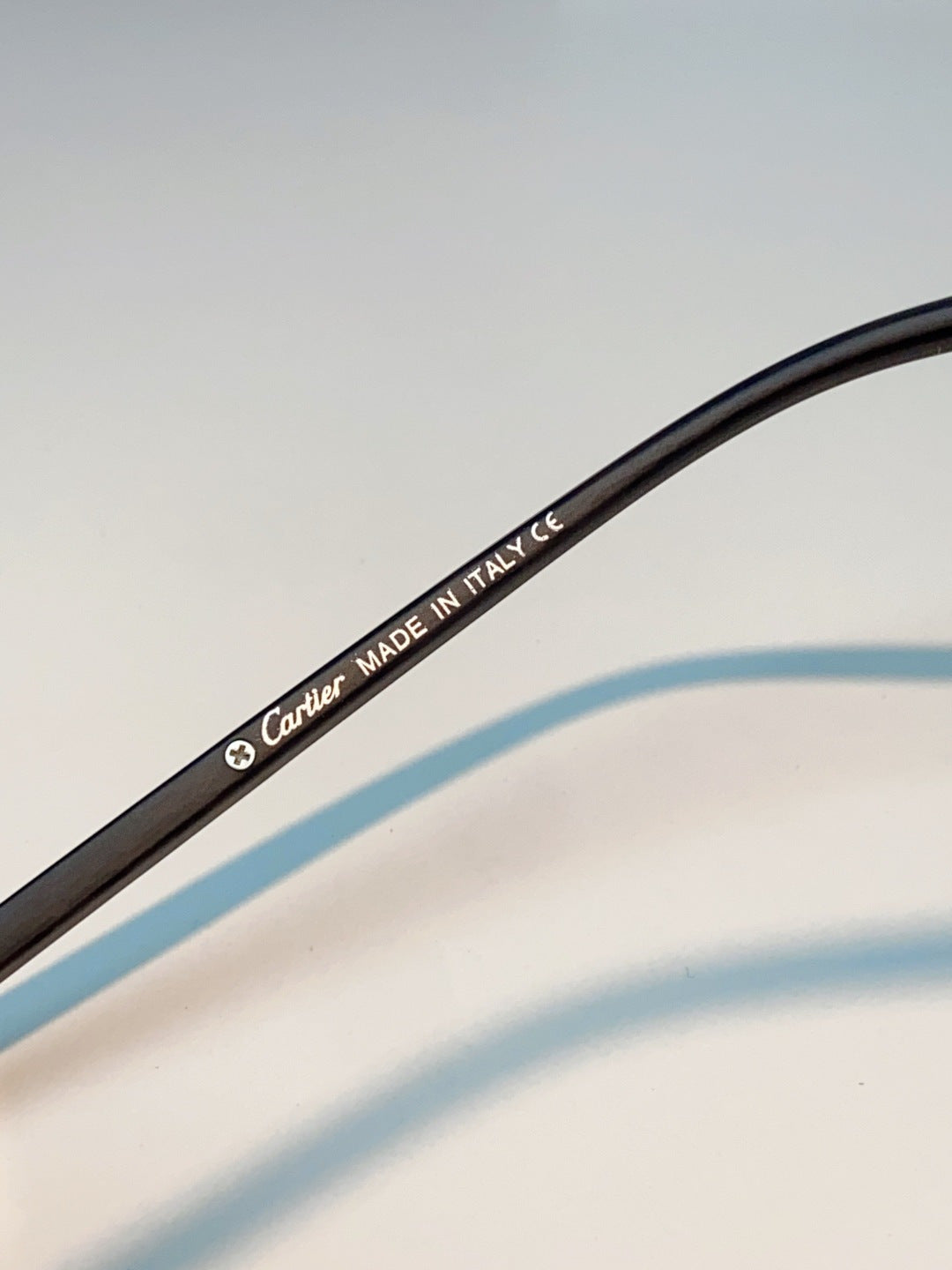 Cartier Lightweight Metal Rimless Silver Lens Sunglasses for Men & Wo - 358513 - detail image 8