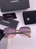 Chanel CH67000 Fashion Purple Lens Sunglasses for Men & Women - 358133