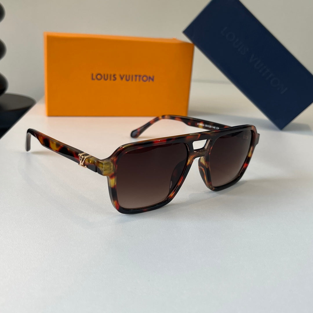 Louis Vuitton Fashion Red Lens Sunglasses for Men & Women - 381899