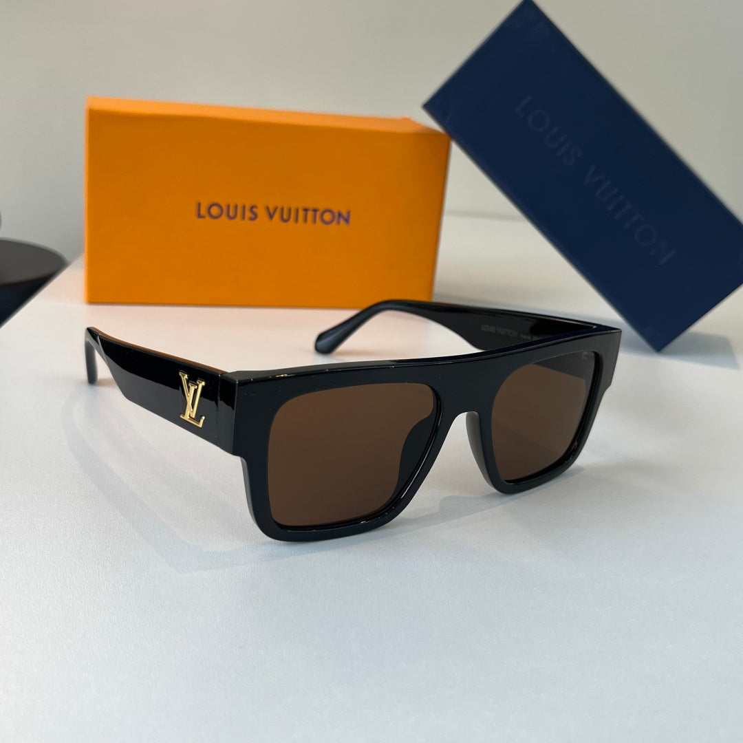 Louis Vuitton Fashion Black Lens Sunglasses for Men & Women - 414769