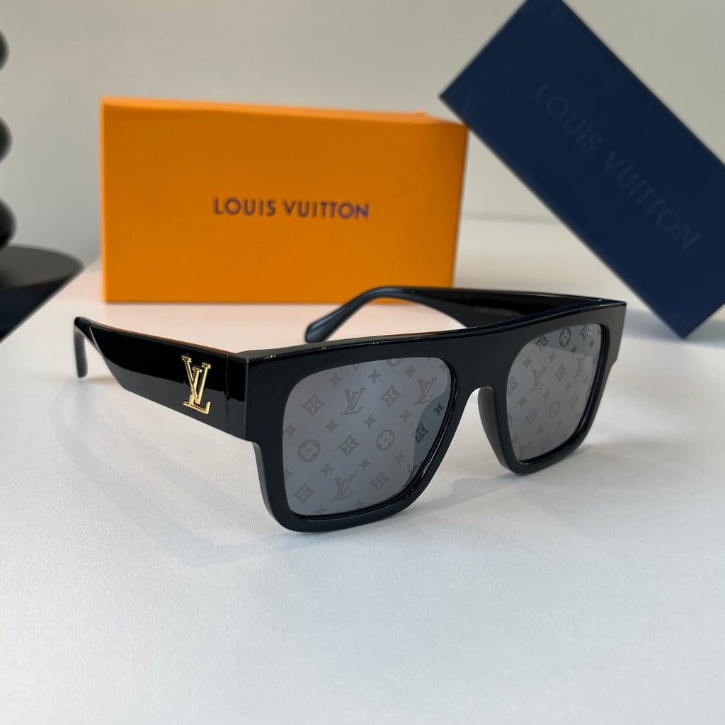 Louis Vuitton Fashion Black Lens Sunglasses for Men & Women - 414770