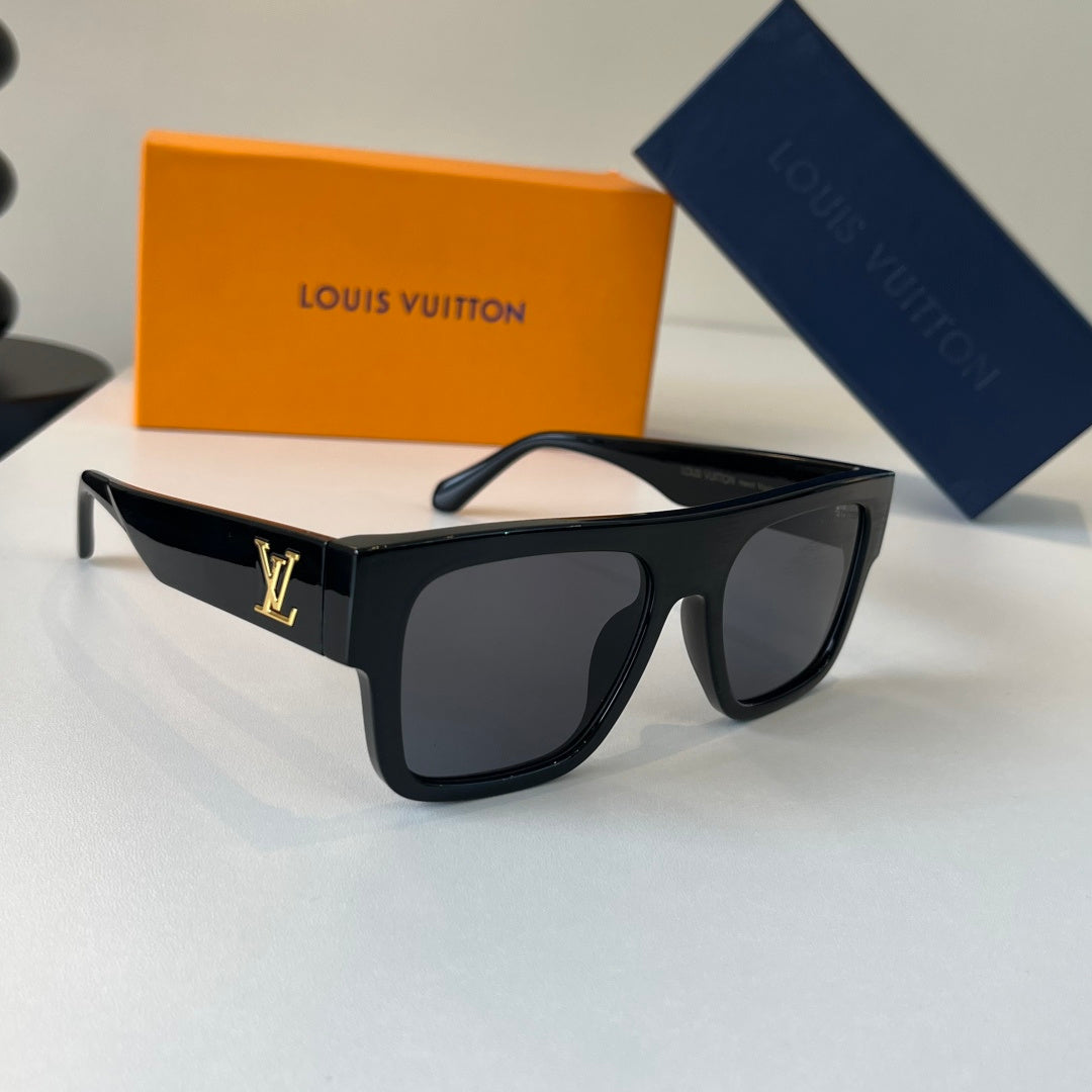 Louis Vuitton Fashion Black Lens Sunglasses for Men & Women - 381904