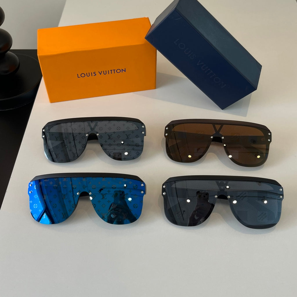 Louis Vuitton Fashion Black Lens Sunglasses for Men & Women - 381908 - detail image 11