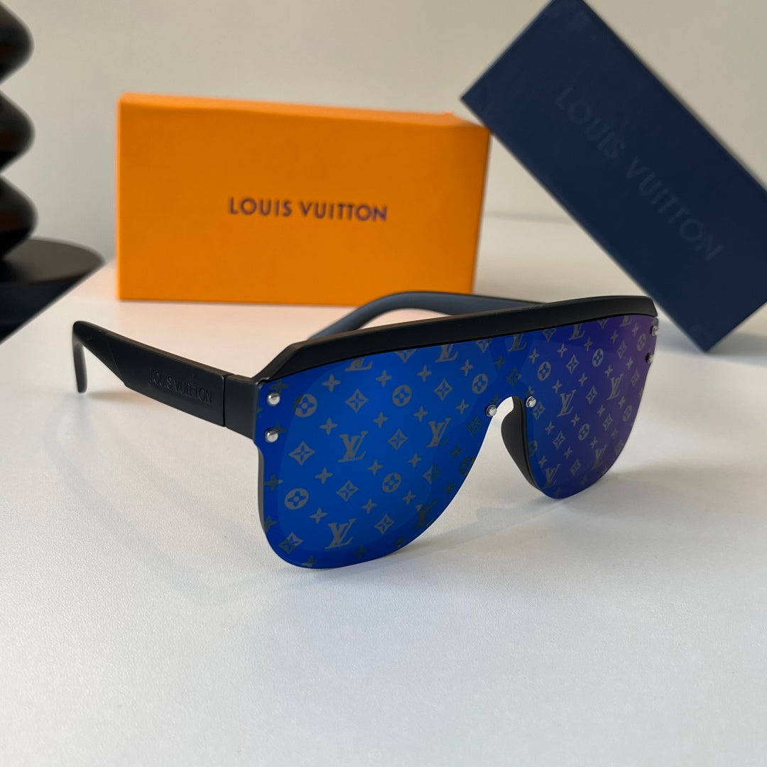 Louis Vuitton Fashion Blue Lens Sunglasses for Men & Women - 381907