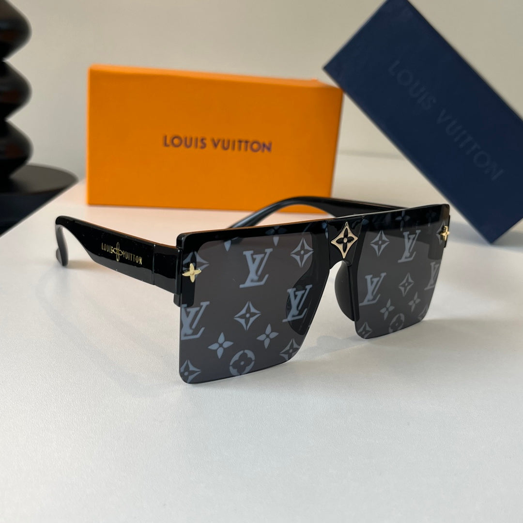 Louis Vuitton Fashion Black Lens Sunglasses for Men & Women - 414776