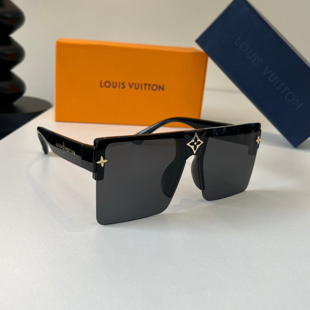Louis Vuitton Fashion Black Lens Sunglasses for Men & Women - 381911