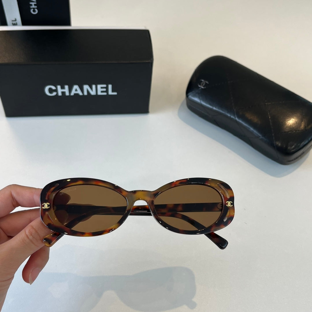 Chanel Fashion Brown Lens Sunglasses for Men & Women - 358084 - detail image 5