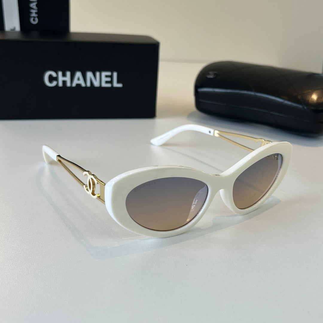 Chanel Fashion Silver Lens Sunglasses for Men & Women - 358086