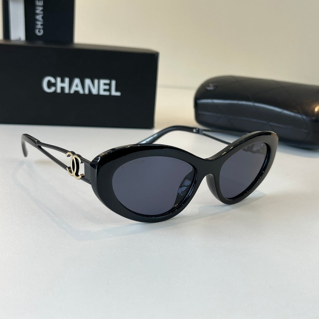Chanel Fashion Black Lens Sunglasses for Men & Women - 382171