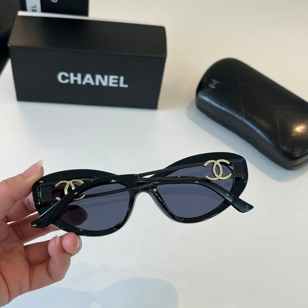 Chanel Fashion Black Lens Sunglasses for Men & Women - 382171 - detail image 8