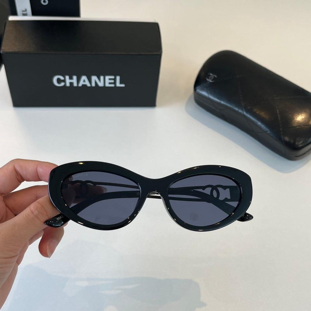 Chanel Fashion Black Lens Sunglasses for Men & Women - 358088 - detail image 6