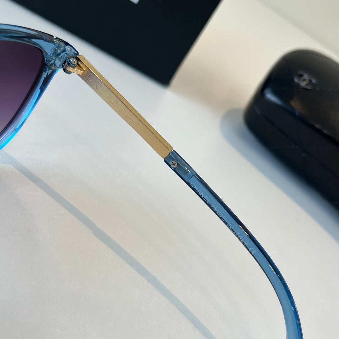 Chanel Fashion Blue Lens Sunglasses for Men & Women - 358089 - detail image 11