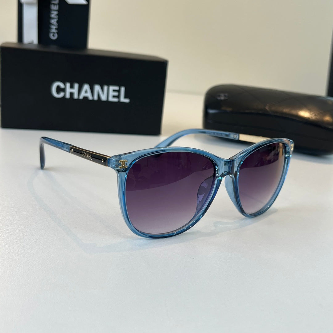 Chanel Fashion Blue Lens Sunglasses for Men & Women - 415194