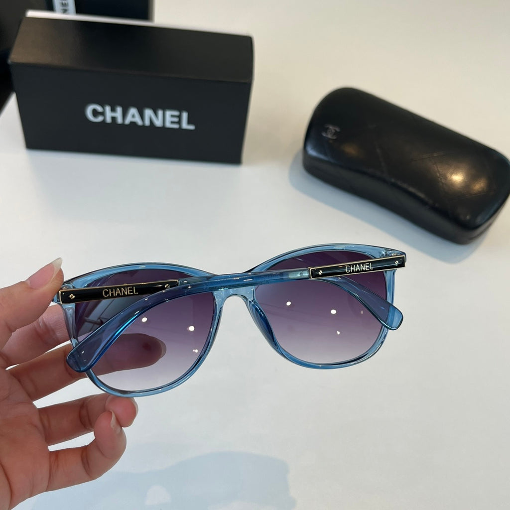 Chanel Fashion Blue Lens Sunglasses for Men & Women - 358089 - detail image 9