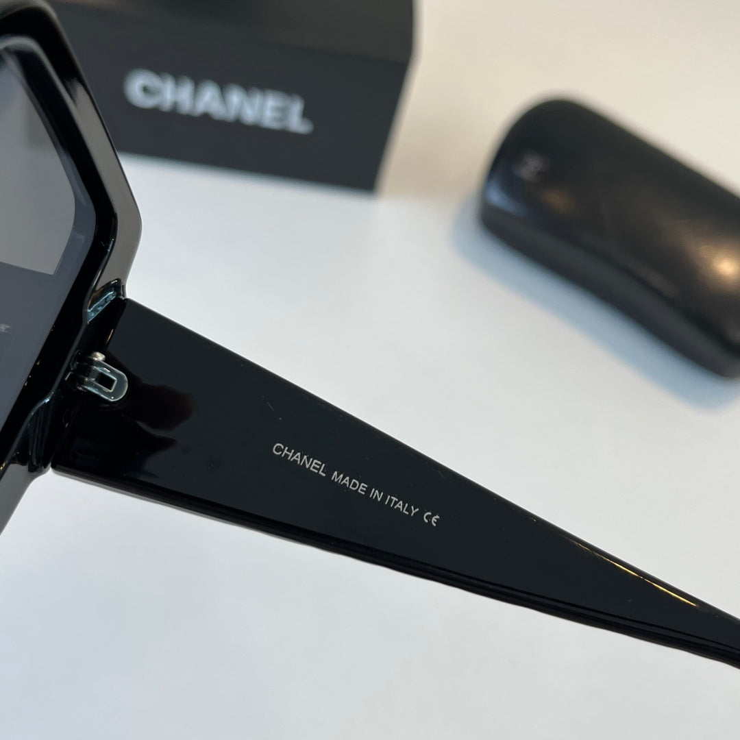 Chanel Fashion Black Lens Sunglasses for Men & Women - 358091 - detail image 9