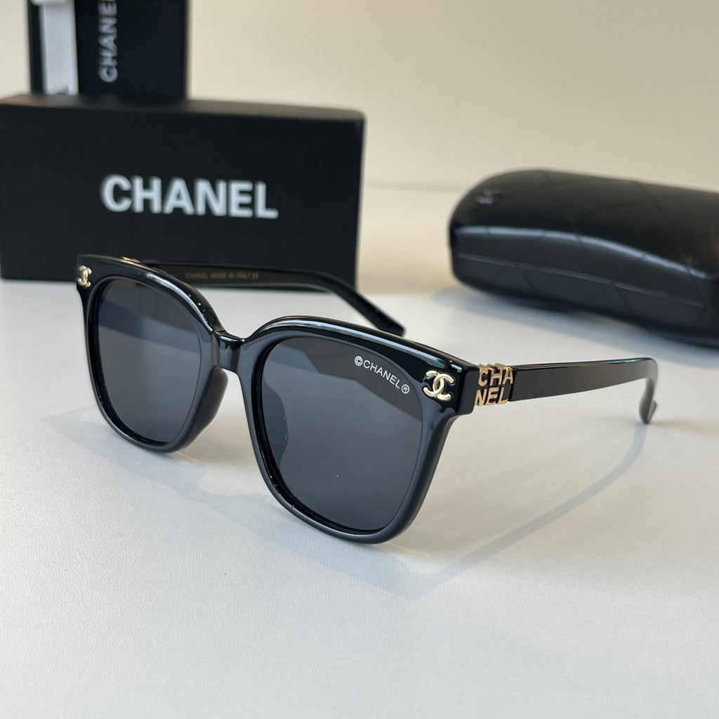 Chanel Fashion Black Lens Sunglasses for Men & Women - 358096 - detail image 3