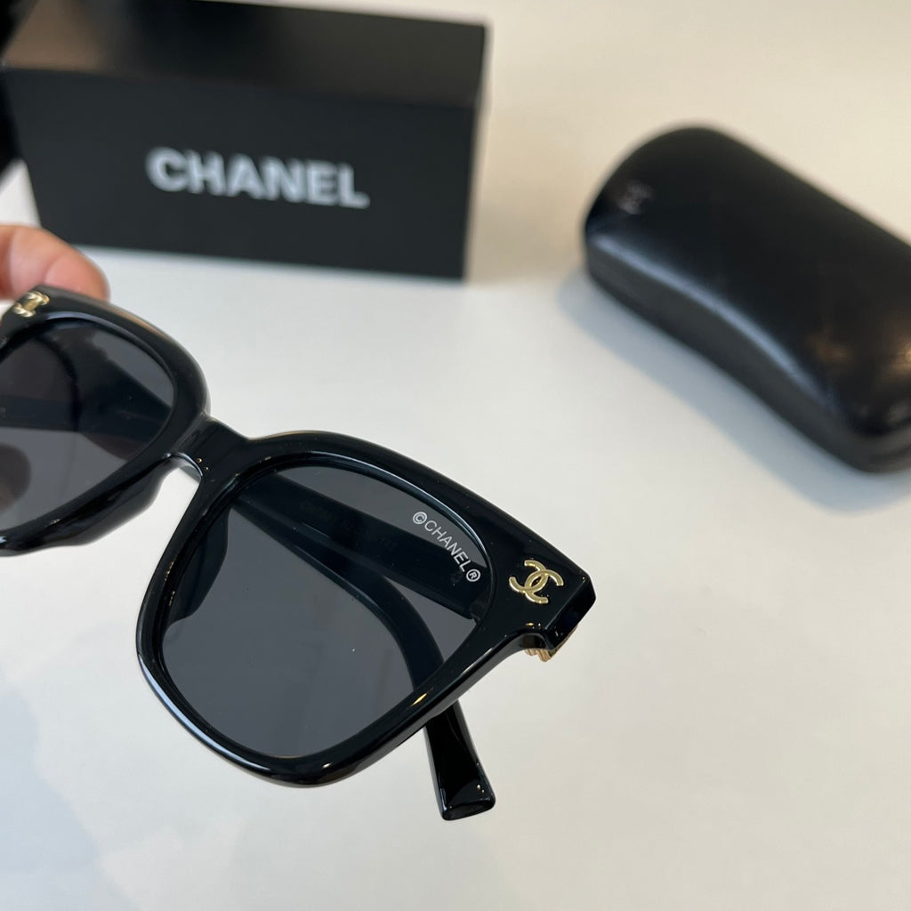 Chanel Fashion Black Lens Sunglasses for Men & Women - 358096 - detail image 6