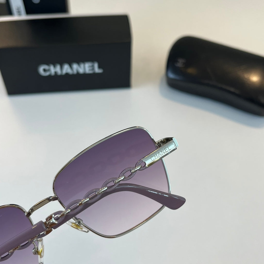Chanel Fashion Silver Lens Sunglasses for Men & Women - 358098 - detail image 7