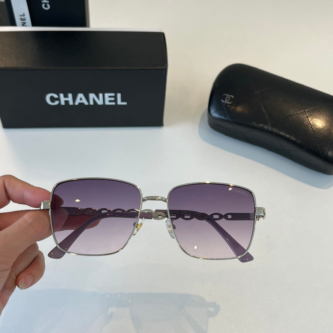Chanel Fashion Silver Lens Sunglasses for Men & Women - 415203 - detail image 5
