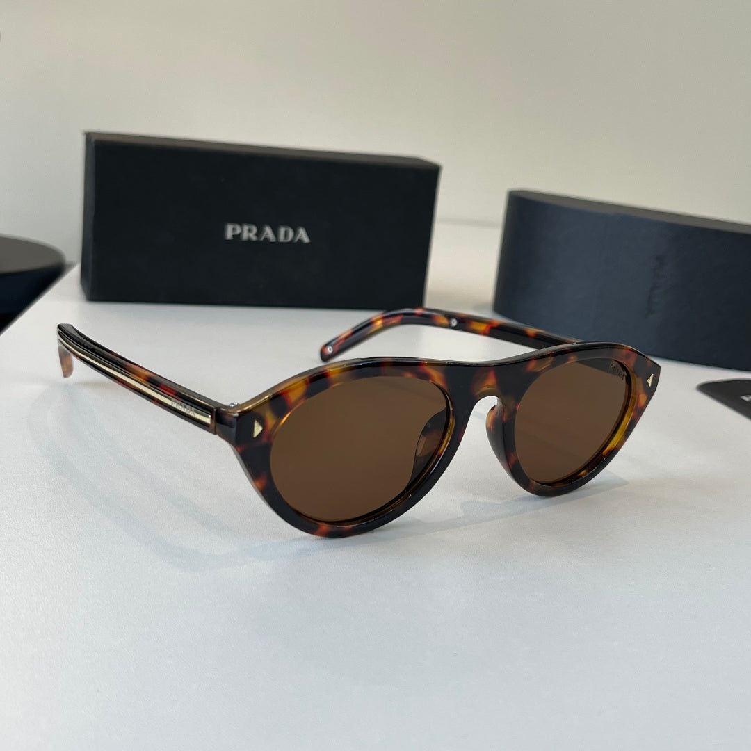 Prada Fashion Black Lens Sunglasses for Men & Women - 382732