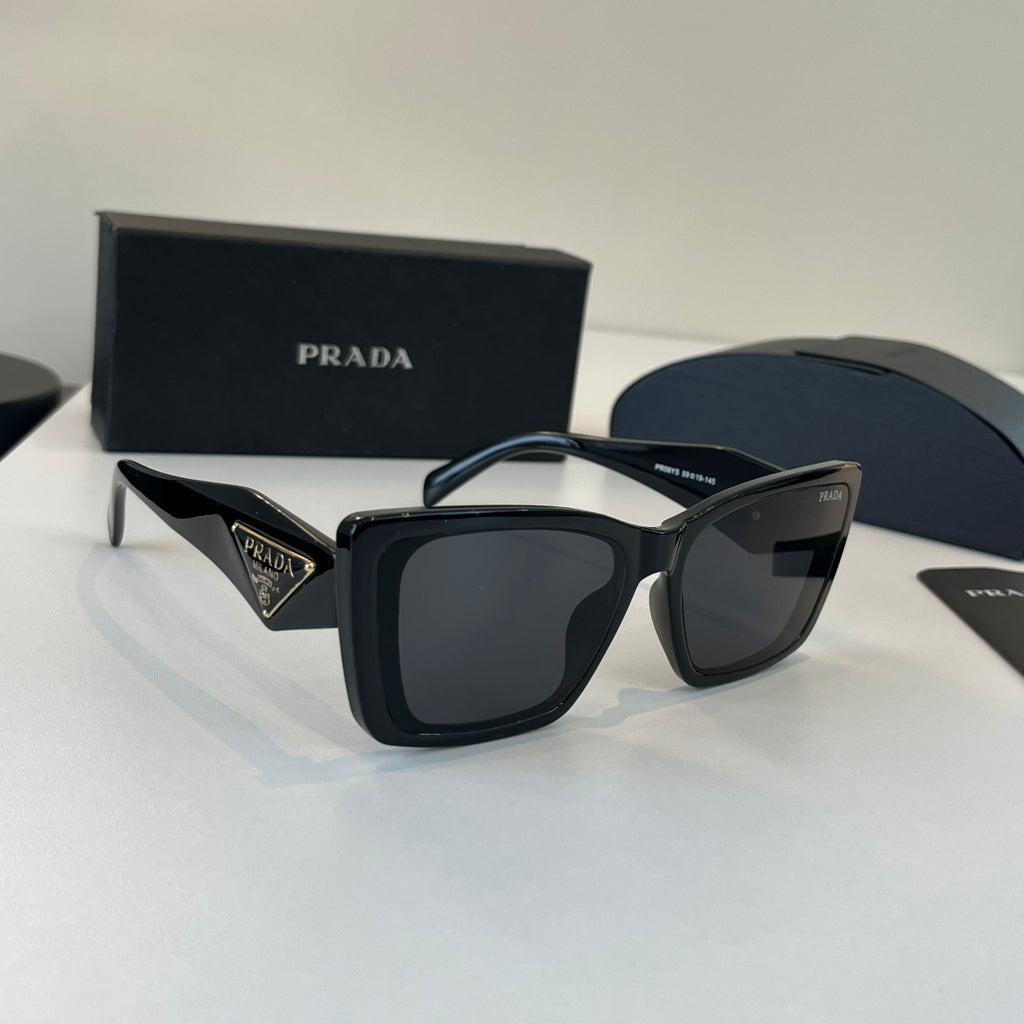 Prada Fashion Black Lens Sunglasses for Men & Women - 415725