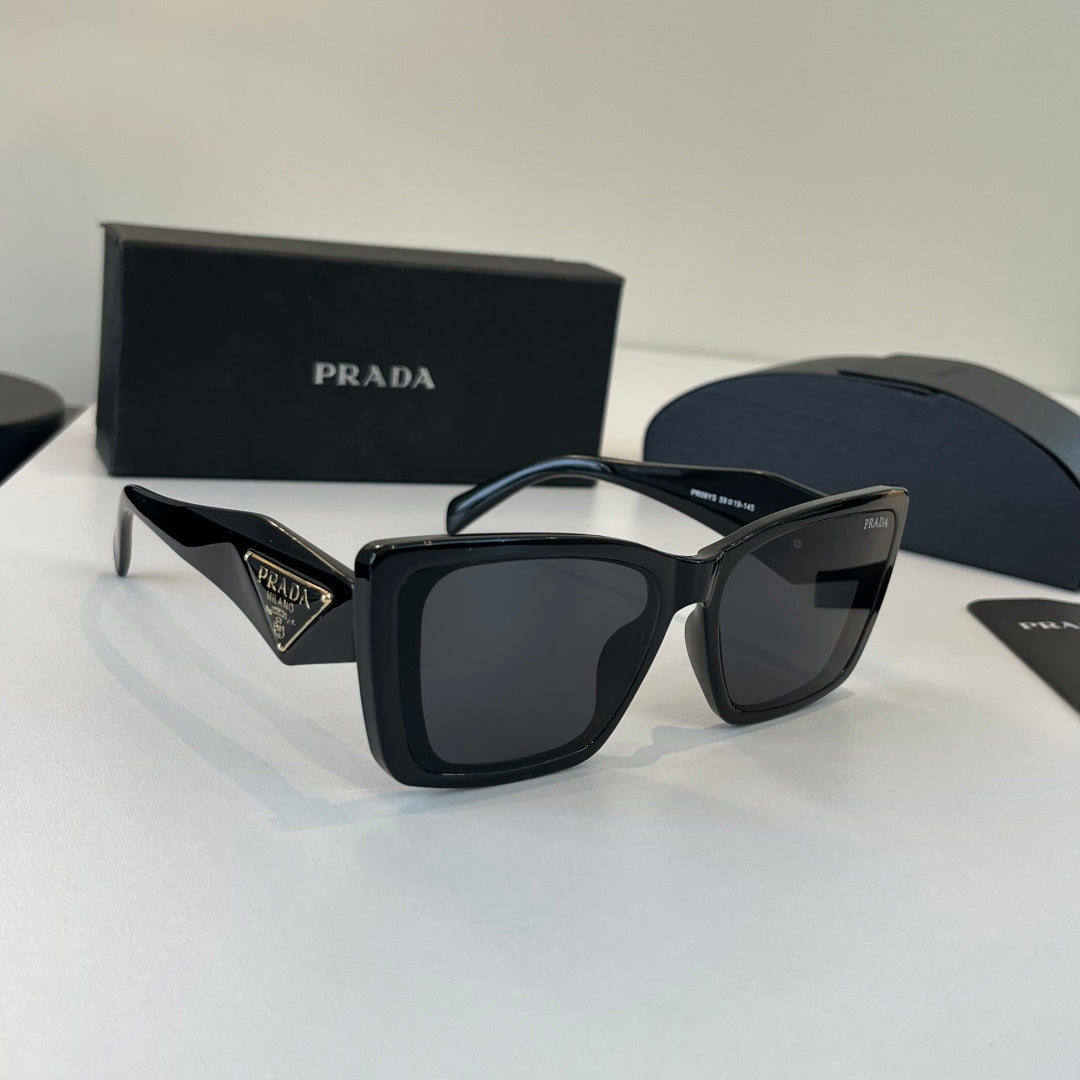 Prada Fashion Black Lens Sunglasses for Men & Women - 415725