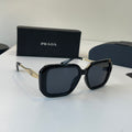 Prada Fashion Black Lens Sunglasses for Men & Women - 415726