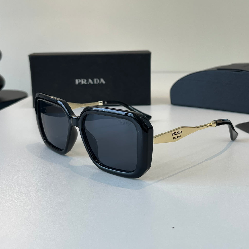 Prada Fashion Black Lens Sunglasses for Men & Women - 415726 - detail image 3