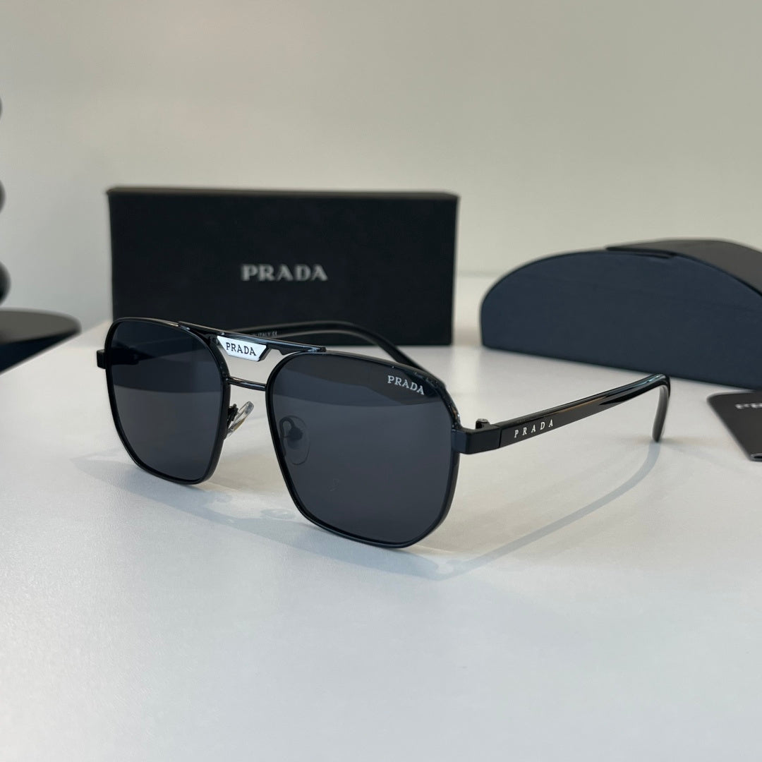 Prada Fashion Black Lens Sunglasses for Men - 465643 - detail image 3