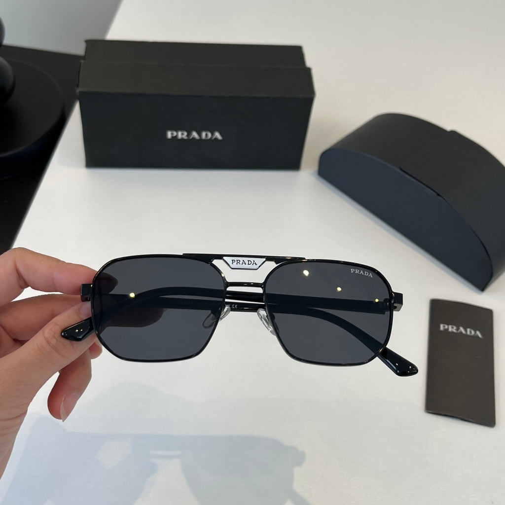 Prada Fashion Black Lens Sunglasses for Men - 465643 - detail image 5