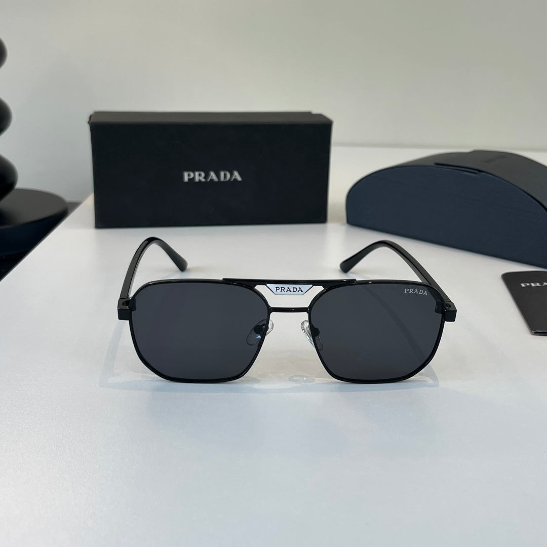 Prada Fashion Black Lens Sunglasses for Men - 465643 - detail image 2