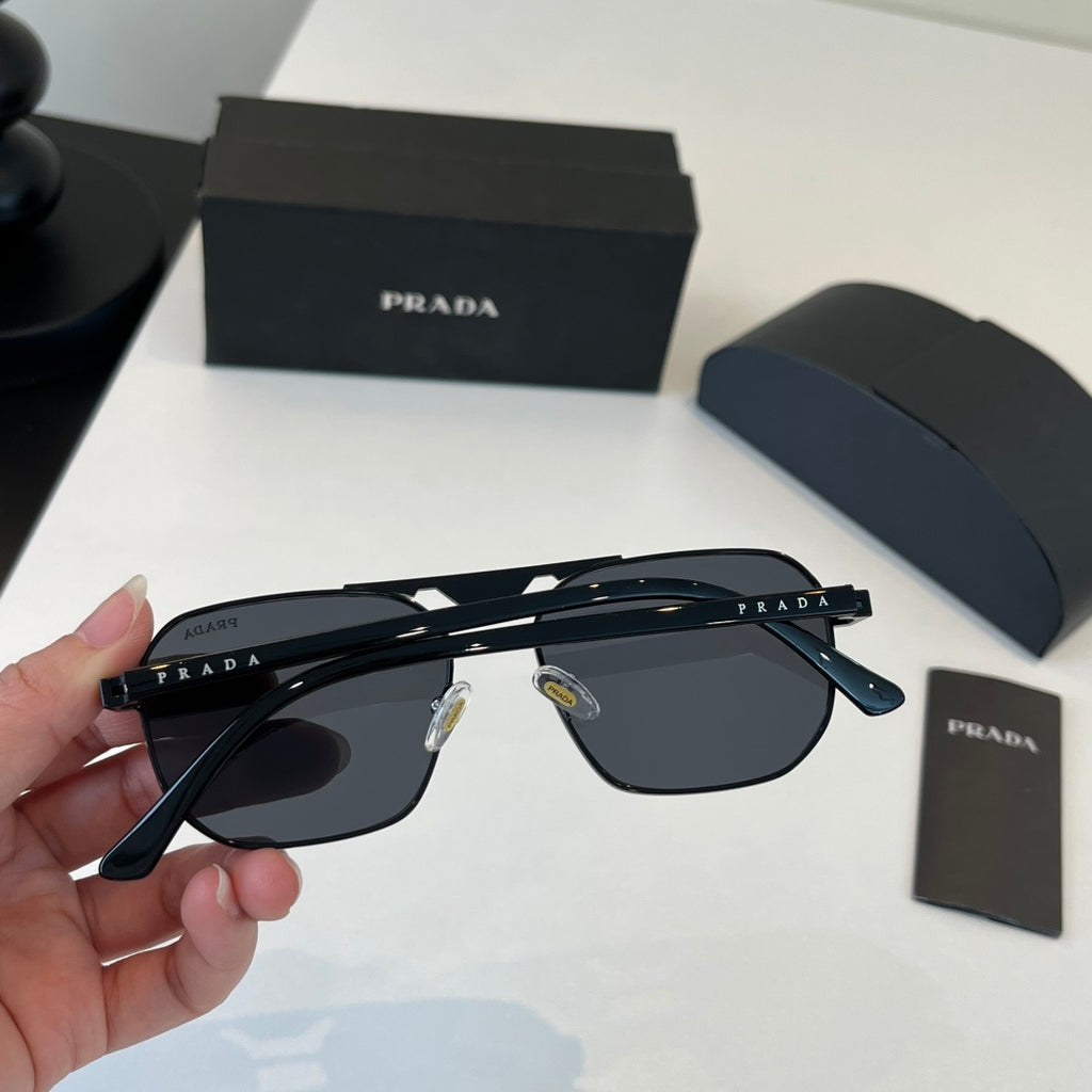 Prada Fashion Black Lens Sunglasses for Men - 415727 - detail image 8