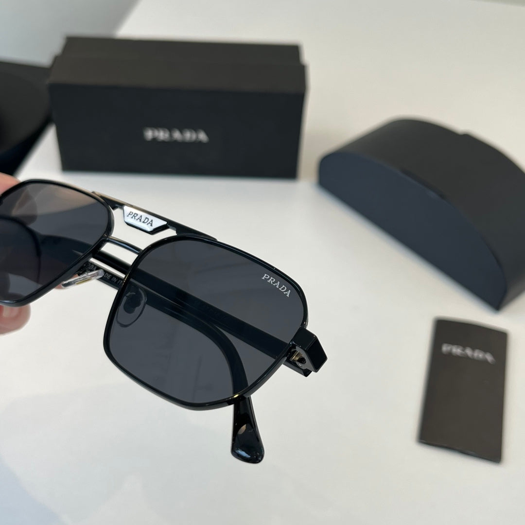 Prada Fashion Black Lens Sunglasses for Men - 465643 - detail image 6