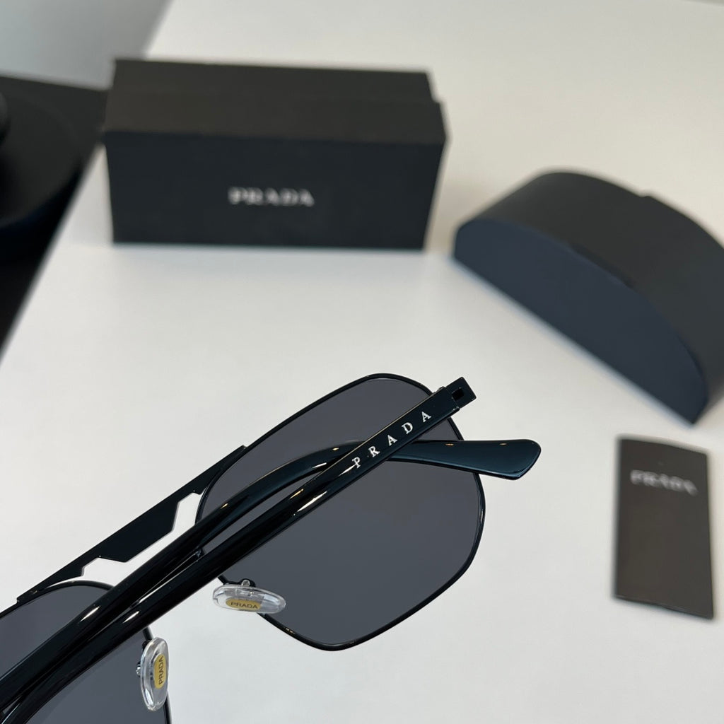Prada Fashion Black Lens Sunglasses for Men - 465643 - detail image 7