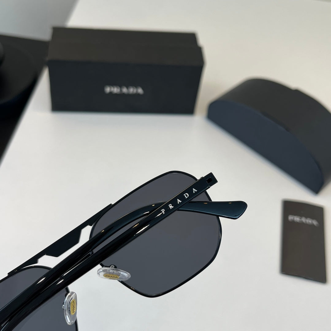Prada Fashion Black Lens Sunglasses for Men - 415727 - detail image 7
