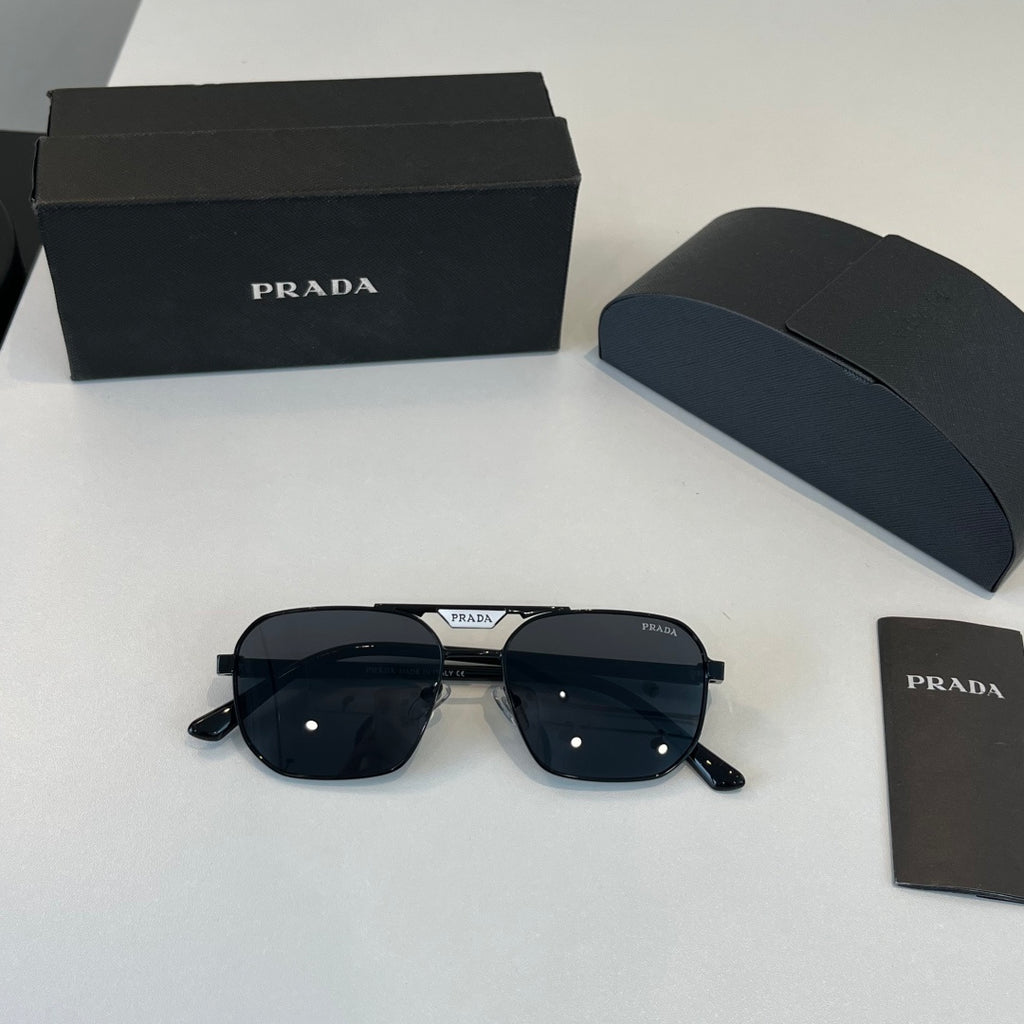 Prada Fashion Black Lens Sunglasses for Men - 465643 - detail image 4