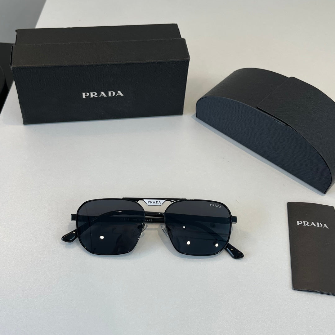Prada Fashion Black Lens Sunglasses for Men - 358356 - detail image 4