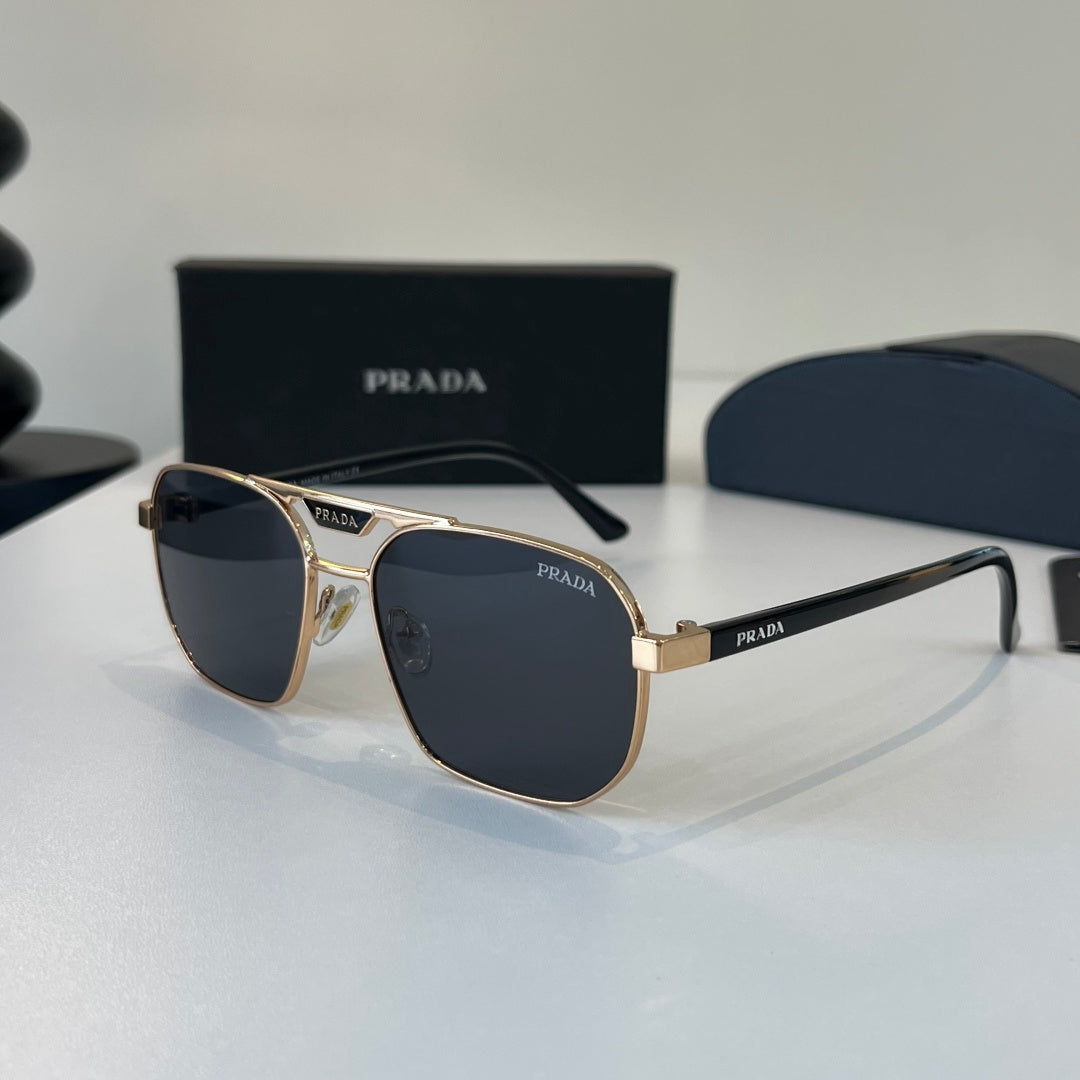 Prada Fashion Silver Lens Sunglasses for Men - 465644 - detail image 3