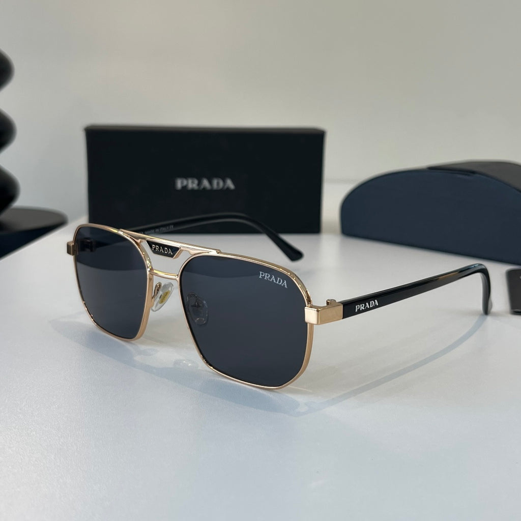 Prada Fashion Silver Lens Sunglasses for Men - 415728 - detail image 3
