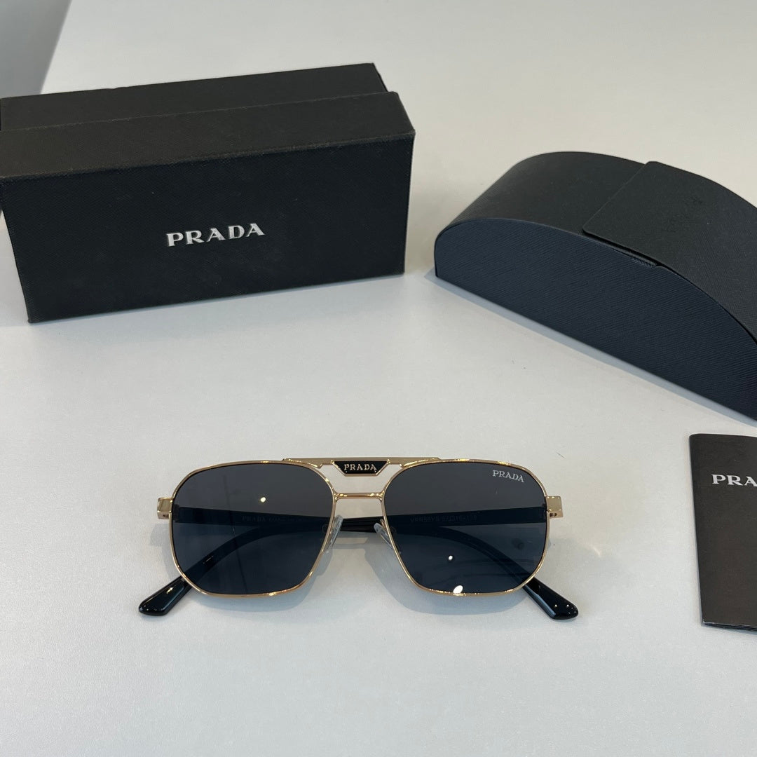 Prada Fashion Silver Lens Sunglasses for Men - 465644 - detail image 4