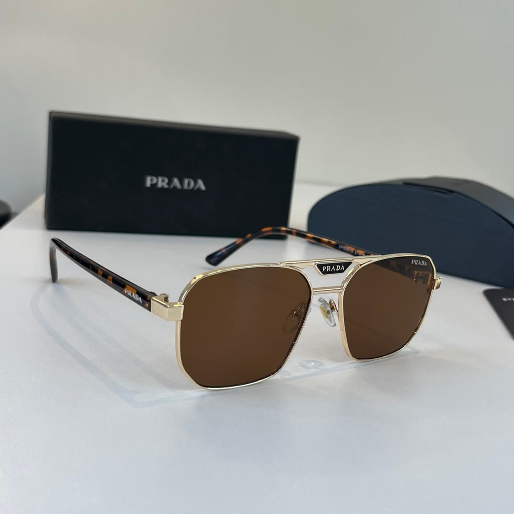 Prada Fashion Brown Lens Sunglasses for Men - 415729
