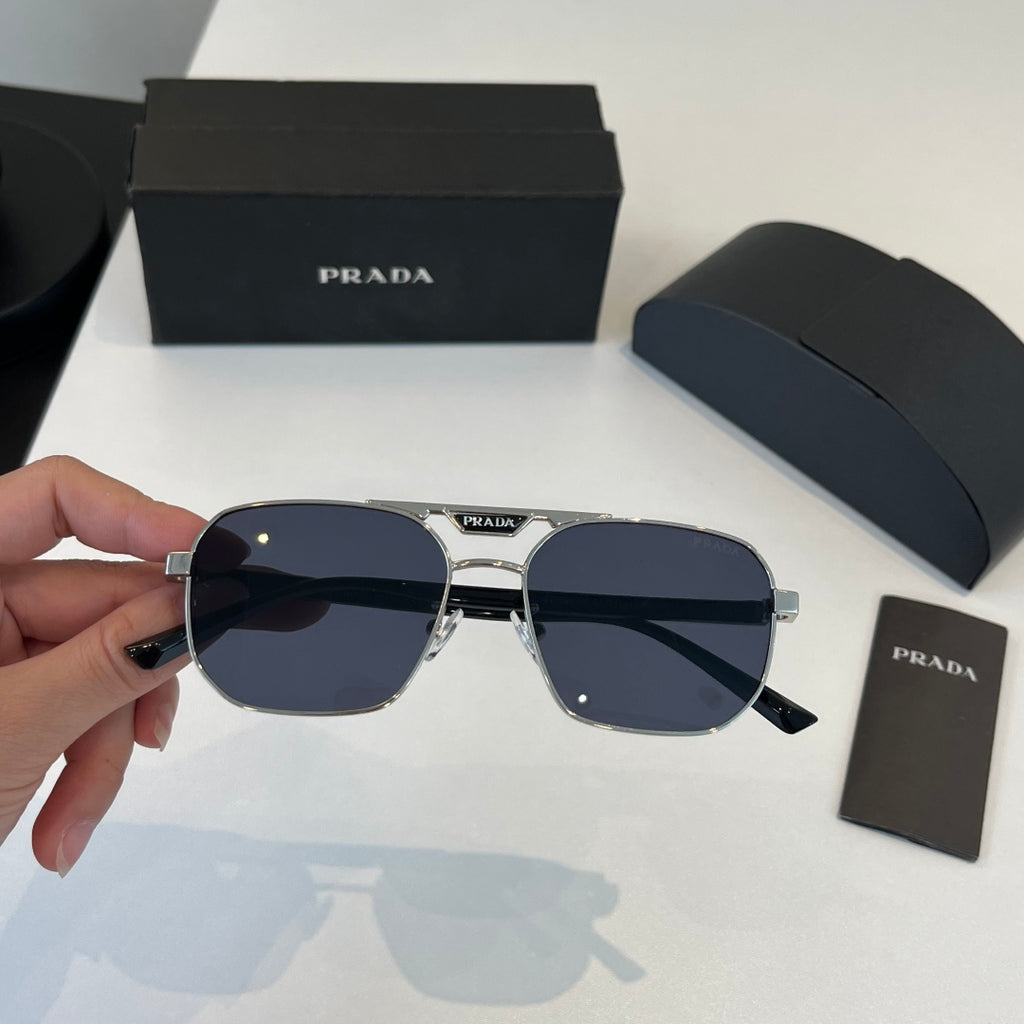 Prada Fashion Black Lens Sunglasses for Men - 465646 - detail image 5