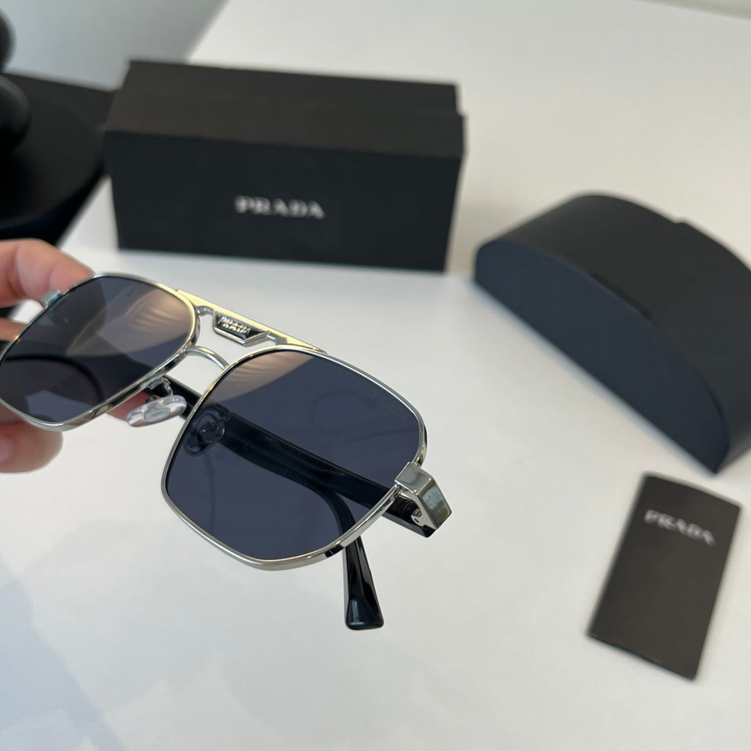 Prada Fashion Black Lens Sunglasses for Men - 465646 - detail image 6