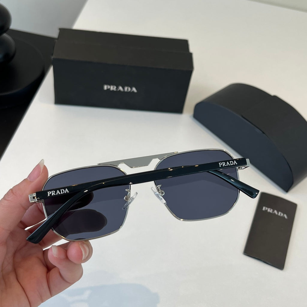 Prada Fashion Black Lens Sunglasses for Men - 465646 - detail image 8