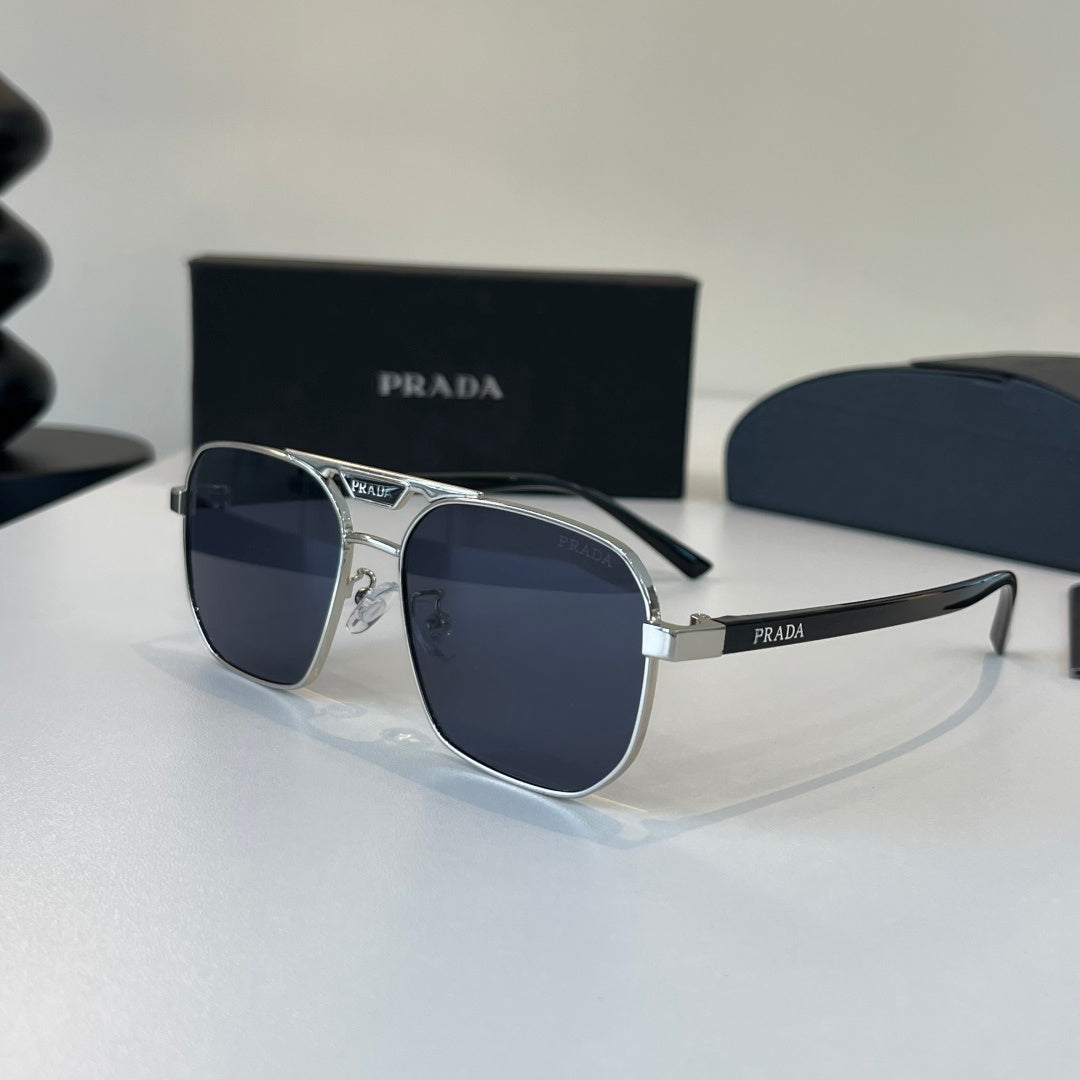 Prada Fashion Black Lens Sunglasses for Men - 415730 - detail image 3
