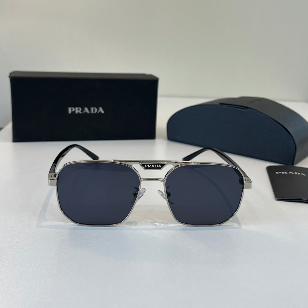 Prada Fashion Black Lens Sunglasses for Men - 415730 - detail image 2