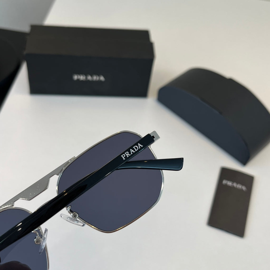 Prada Fashion Black Lens Sunglasses for Men - 465646 - detail image 7